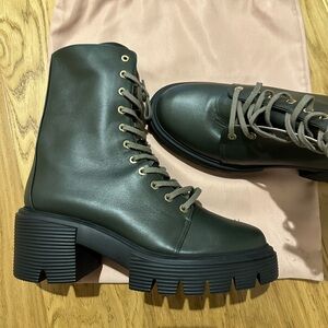 Stuart Weitzman Soho Combat Bootie